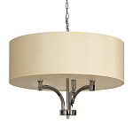 Люстра подвесная с цилиндрическим абажуром кремового цвета Natural Concepts варинант исполнения - 1 | Loft Concept в Уфе