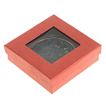 Зеркало карманное двухстороннее круглое из натурального камня Серафинит в подарочной упаковке Gold Stone Mirrors варинант исполнения - 4 | Loft Concept в Уфе