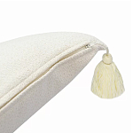 Подушка с цветочным принтом и кисточками Blooming Elegance Harper варинант исполнения - 3 | Loft Concept в Уфе