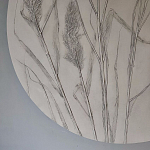 Ботаническое панно Тростник 1 варинант исполнения - 2 | Loft Concept в Уфе