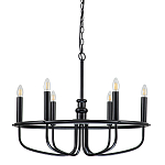 Люстра круглая с 6-ю лампами Kichler варинант исполнения - 1 | Loft Concept в Уфе