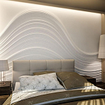 Барельеф BIG WAVE варинант исполнения - 3 | Loft Concept в Уфе