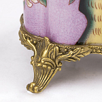 Декоративная ваза из фарфора с бронзовыми вставками Eden Garden варинант исполнения - 4 | Loft Concept в Уфе