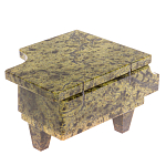 Шкатулка в виде рояля из натурального камня змеевик Stone Casket варинант исполнения - 3 | Loft Concept в Уфе