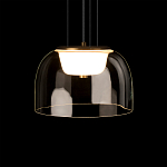 Подвесной светильник с куполообразным прозрачным стеклянным плафоном Grada Light варинант исполнения - 4 | Loft Concept в Уфе