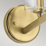 Бра с прозрачным плафоном в форме цилиндра Kichler варинант исполнения - 2 | Loft Concept в Уфе