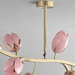 Дизайнерский Светильник Lilly Pink Tulip Lamp розовый плафон  варинант исполнения - 8 | Loft Concept в Уфе