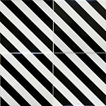 Дизайнерская плитка с узором Диагональ варинант исполнения - 1 | Loft Concept в Уфе