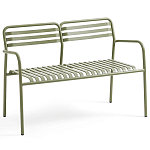 Скамья из алюминия Mack Metal Bench Green варинант исполнения - 1 | Loft Concept в Уфе