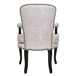 Кресло c растительным орнаментом Aubrey Classical Armchair beige jacquard варинант исполнения - 2 | Loft Concept в Уфе