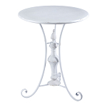 Столик белый кованный в прованском стиле Vaucluse варинант исполнения - 1 | Loft Concept в Уфе