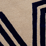 Дизайнерский ковер в виде звезды Poltronova Tappeto Stellina  Navy Blue Grey Rug варинант исполнения - 4 | Loft Concept в Уфе
