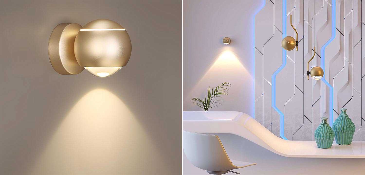 Бра Auge Horst Gold Бра Auge Horst Gold - Loft-Concept в Уфе