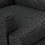 Мебельная ткань Шенилл черный цвет 138 см T4-35 варинант исполнения - 4 | Loft Concept в Уфе