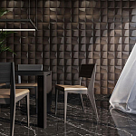 Гипсовая 3D панель с принтографией PM-26 варинант исполнения - 3 | Loft Concept в Уфе