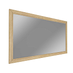 Зеркало прямоугольное с классической деревянной рамой Harper Line варинант исполнения - 2 | Loft Concept в Уфе