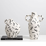 Декоративная ваза White Doodle Vase S варинант исполнения - 2 | Loft Concept в Уфе