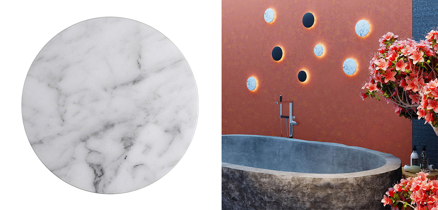 Бра Disco Piatto Marble Sconce - Loft-Concept в Уфе
