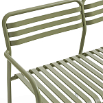 Скамья из алюминия Mack Metal Bench Green варинант исполнения - 4 | Loft Concept в Уфе