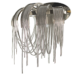 Бра с металиическими цепочками и дугообразными элементами Atlantis Chain варинант исполнения - 3 | Loft Concept в Уфе