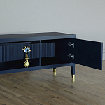 TV-тумба Дизайнерская Elsa Dreams Blue варинант исполнения - 4 | Loft Concept в Уфе