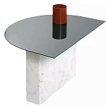 Дизайнерский журнальный стол с рельефным основанием Dutynor варинант исполнения - 2 | Loft Concept в Уфе