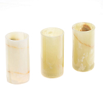 Ваза настольная цилиндрической формы из оникса Stone Vase варинант исполнения - 2 | Loft Concept в Уфе