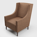 Мебельная ткань Шенилл терракотовый цвет 142 см T4-58 варинант исполнения - 5 | Loft Concept в Уфе