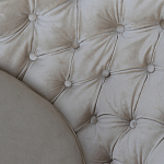 Кресло вращающееся велюровое кремовое Rotation варинант исполнения - 2 | Loft Concept в Уфе