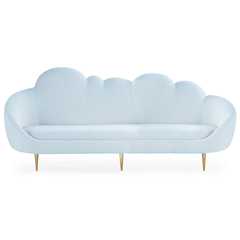 Уникальный диван для детской Soft Cloud трехместный Голубой Белый Розовый Золотой Уникальный диван для детской Soft Cloud трехместный Голубой Белый Розовый Золотой в Уфе | Loft Concept