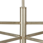 Люстра с 6-ю белыми матовыми плафонами из стекла в форме цилиндра Longitude варинант исполнения - 2 | Loft Concept в Уфе