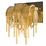 Бра с перфорированными металлическими дугами и цепочками 22 см Atlantis Chain варинант исполнения - 5 | Loft Concept в Уфе