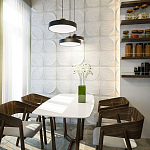 Гипсовая 3D панель с принтографией PM-20 варинант исполнения - 3 | Loft Concept в Уфе