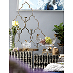 Конфетница прозрачная стеклянная на бронзовых ножках в виде морских коньков с крышкой в виде ракушки Eden Garden варинант исполнения - 6 | Loft Concept в Уфе