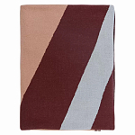 Плед из хлопка с геометрическим рисунком Elan Stripe Addison варинант исполнения - 5 | Loft Concept в Уфе