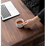 Кофейный стол из массива дерева с выдвижными ящиками Coffee Walnut Table варинант исполнения - 4 | Loft Concept в Уфе