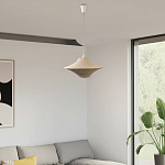 Подвесной вязаный бежевый светильник «Звезда Востока 01» варинант исполнения - 2 | Loft Concept в Уфе