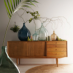 Ваза-бутыль из стекла TRANSPARENT FORMS 56 варинант исполнения - 12 | Loft Concept в Уфе