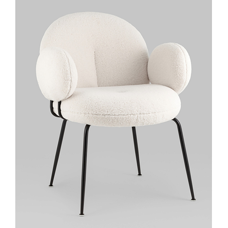 Стул Nina белый Белый Черный в Уфе | Loft Concept 