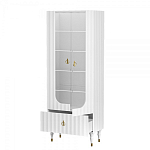 Витрина белая двухдверная с ящиком Expanses of Beauty варинант исполнения - 2 | Loft Concept в Уфе