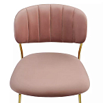Стул Singer Chair без подлокотников Розовый Велюр варинант исполнения - 5 | Loft Concept в Уфе