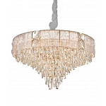 Люстра с каскадом из прозрачного хрусталя Constant Sparks варинант исполнения - 8 | Loft Concept в Уфе