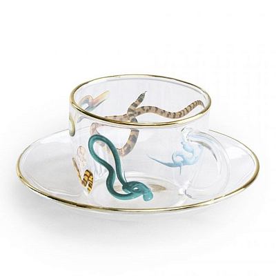 Кофейная пара Seletti Snakes