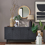 Ваза декоративная из натурального плетеного бамбука Bamboo Decor 32 варинант исполнения - 5 | Loft Concept в Уфе