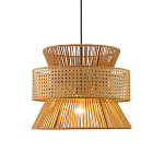 Подвесной светильник с абажуром из натуральных материалов Light Inside the Cell варинант исполнения - 1 | Loft Concept в Уфе