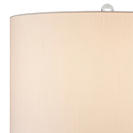 Настольная лампа стеклянная с тканевым абажуром Edges варинант исполнения - 2 | Loft Concept в Уфе