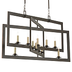 Люстра из пересекающихся прямоугольных элементов Intersecting Rectangles варинант исполнения - 3 | Loft Concept в Уфе