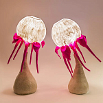 Торшер фуксия «Цветы из снов»  варинант исполнения - 3 | Loft Concept в Уфе