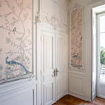 Обои ручная роспись Earlham Almost Mauve варинант исполнения - 4 | Loft Concept в Уфе