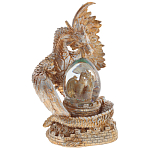 Декоративная статуэтка Дракон Dragon Guarding a Glass Egg Copper варинант исполнения - 1 | Loft Concept в Уфе